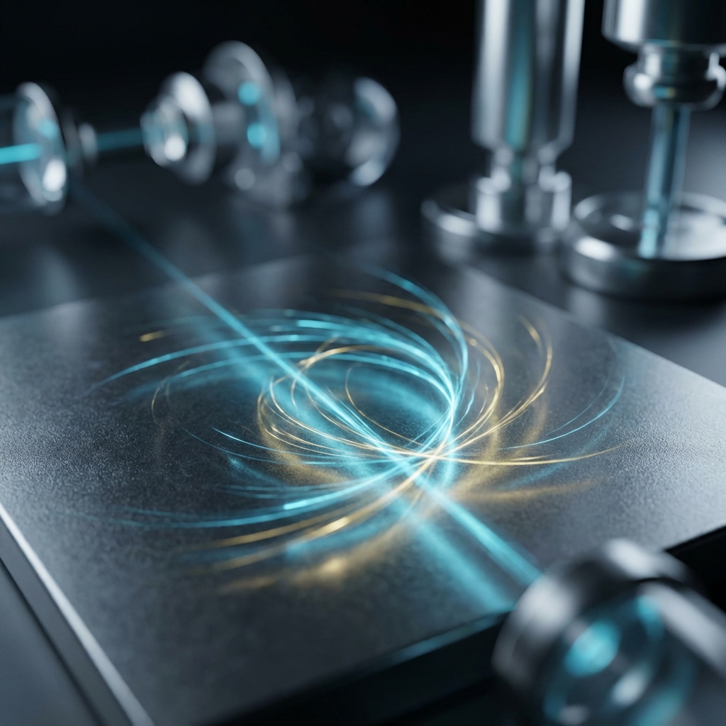 Laser abstract background